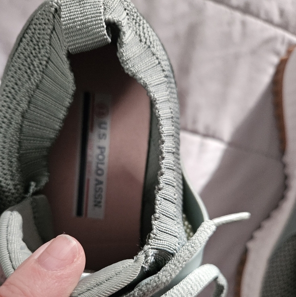 U.S. Polo Assn. Blue Green Athletic Shoes Size 8.5 NWOT - Picture 6 of 9